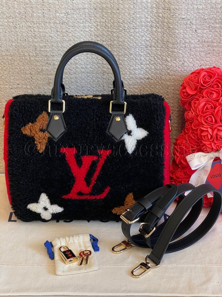 100 Original Louis Vuitton Speedy BB LVxLOL Limited Edition